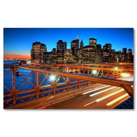 Αφίσα (Νέα Υόρκη, αξιοθέατα, θέα, πόλη, αρχιτεκτονική, κτίρια, Νέα Υόρκη, φώτα)